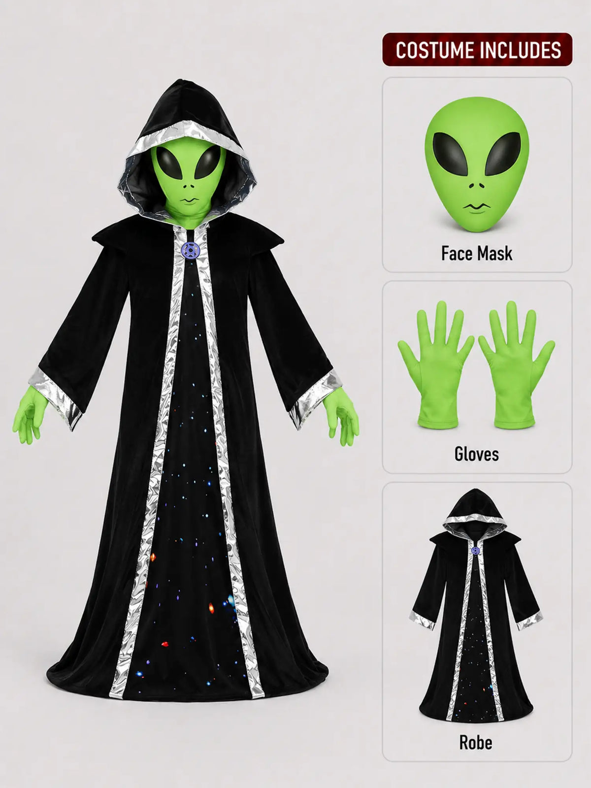 Outerspace Alien Costume kids' Halloween costume