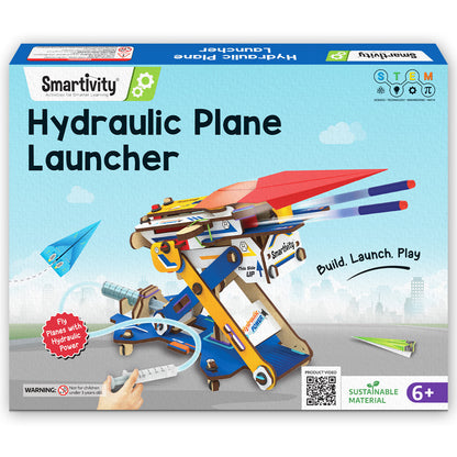 Smartivity Hydraulic Plane launcher STEM Toy for Kids 6+
