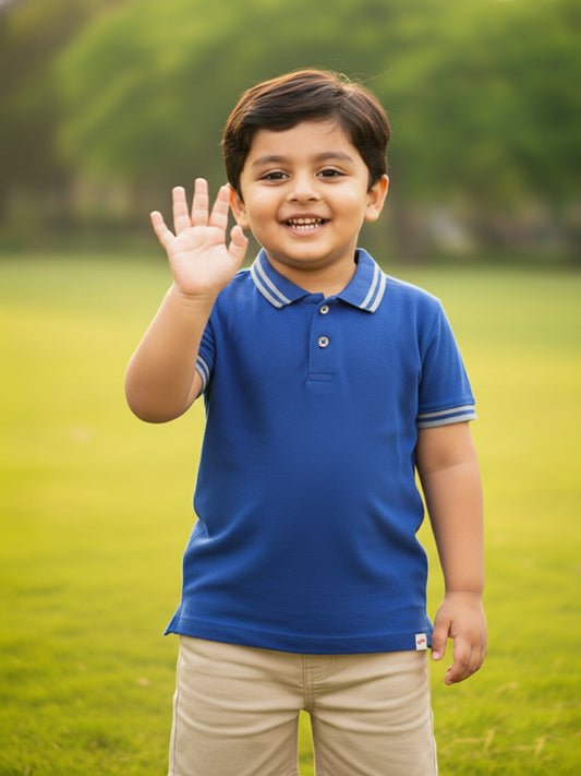 The Classic Little Polo in Royal Blue