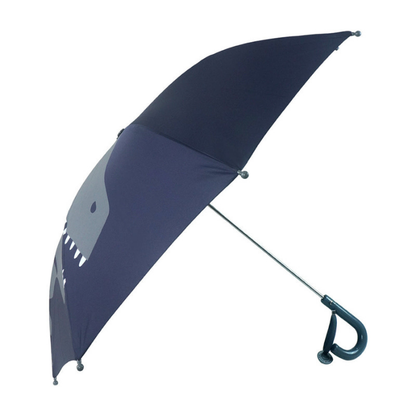 Navy Dino Big Face Umbrella for Kids, 5Years - 10 Years