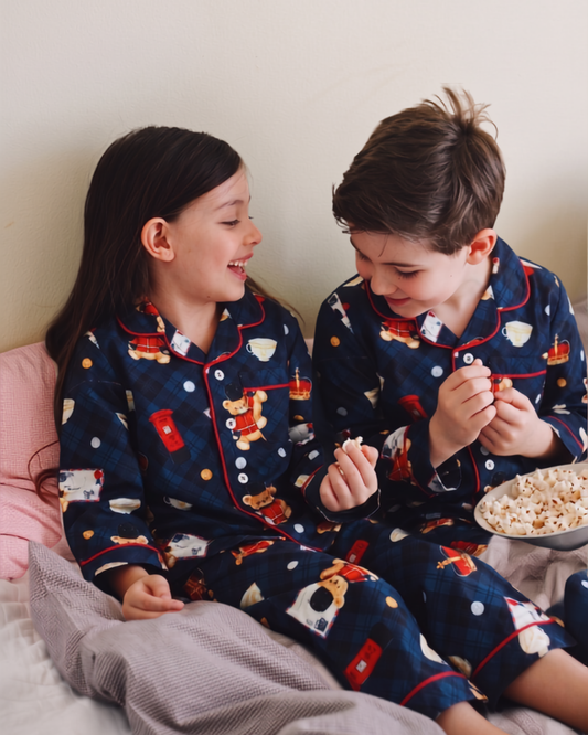 London Story Pure Cotton Night Suit