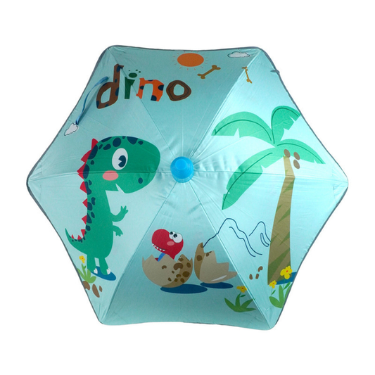 Newborn Dino Canopy Umbrella for Kids, 5 Years - 8Years