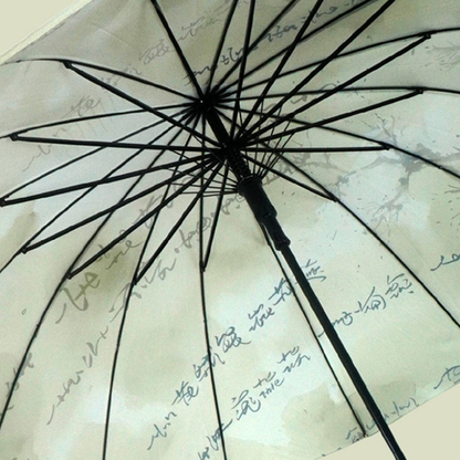 Olive Scripture print Big Size Umbrella for Adults