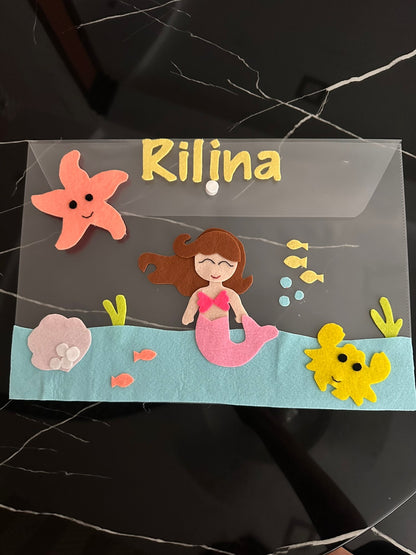 Clear Folder for kids