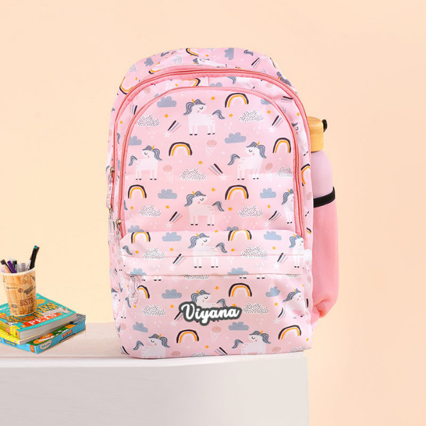 Printed Backpack