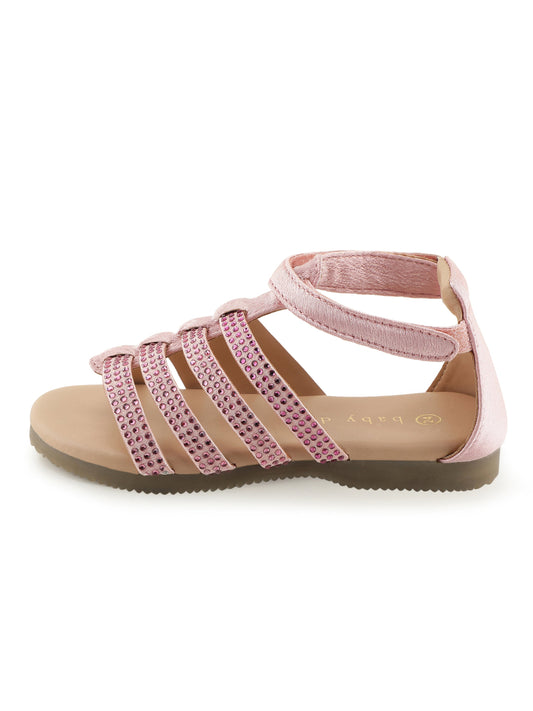 Pink Sparkle on my mind Sandal for kids