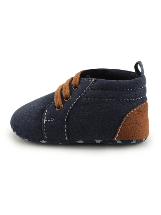 The Jump - Dark blue laces sneakers Prewalkers for kids