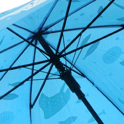 Shark theme Color Changing Magic Umbrella for Kids,5Years - 10Years