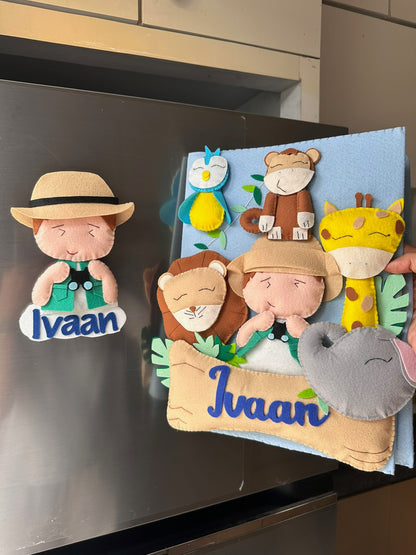 Personalized Fridge Magnet for kids
