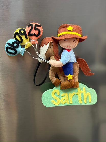 Personalized Fridge Magnet for kids