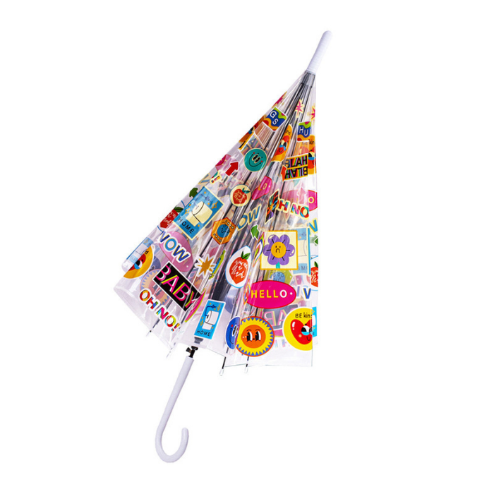 Stamp Transparent Umbrella for Adults