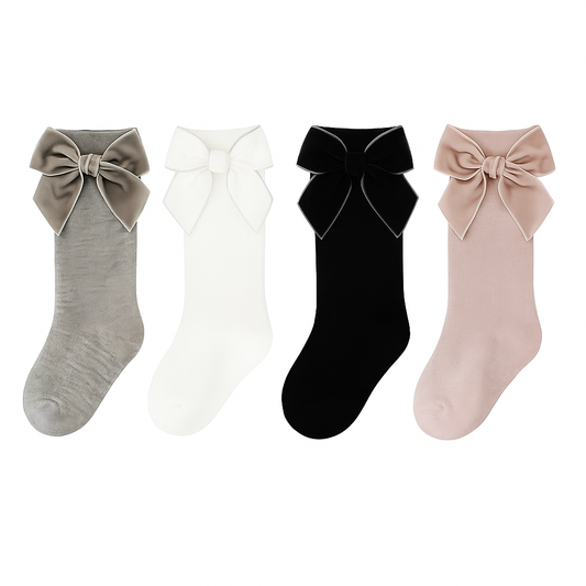 Mid length Bow Socks for kids