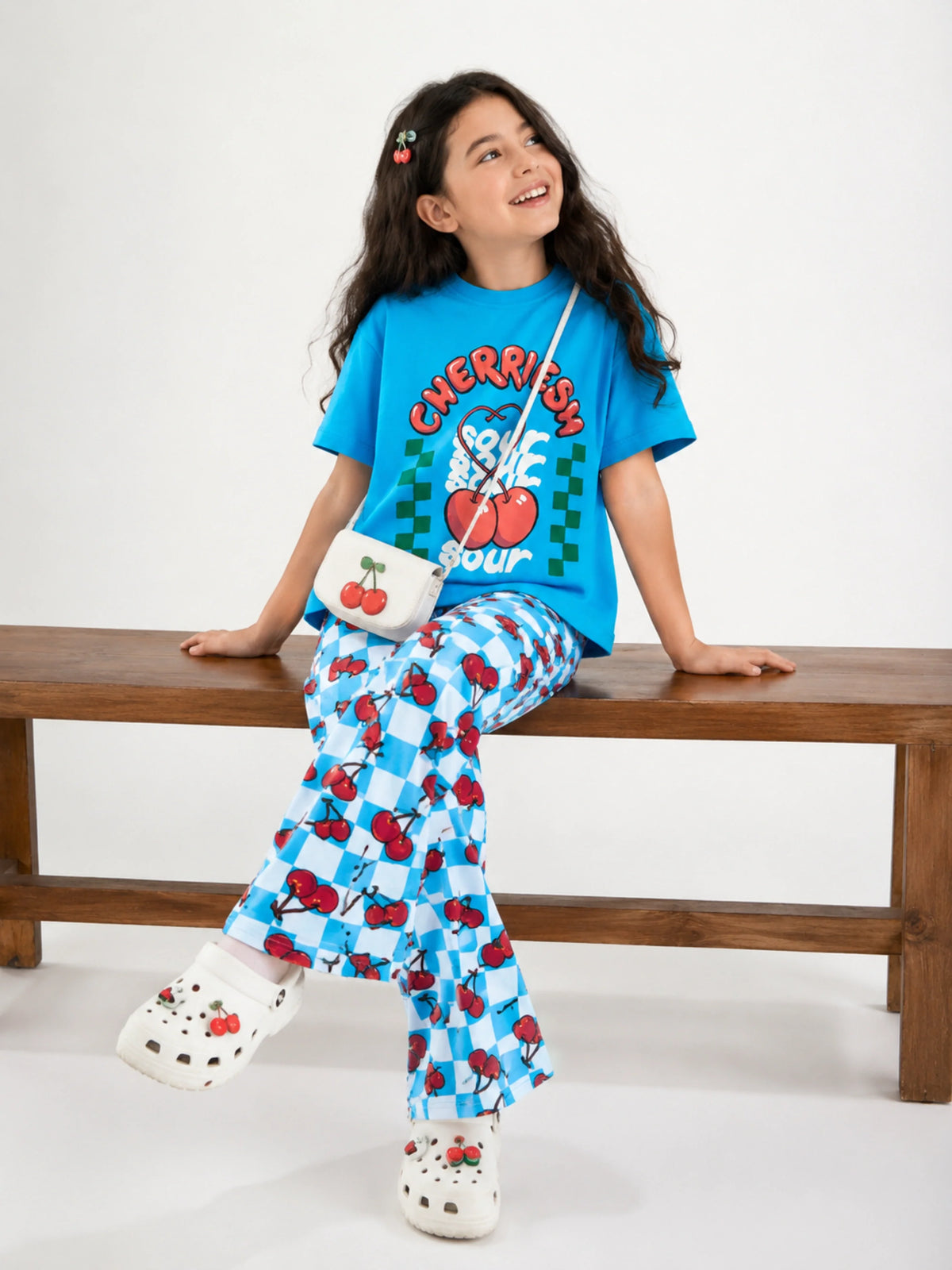 Cherriesm Bootcut Pant Set