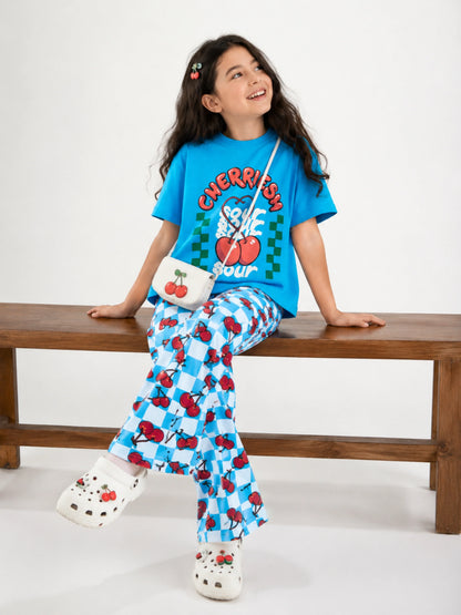 Cherriesm Bootcut Pant Set