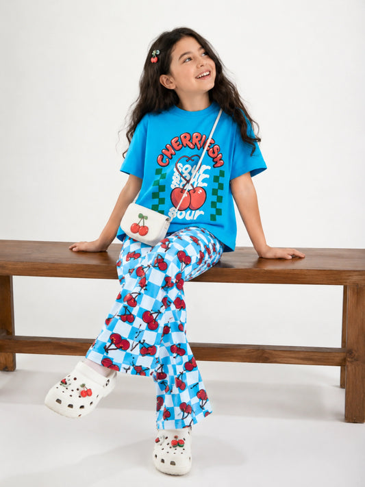 Cherriesm Bootcut Pant Set