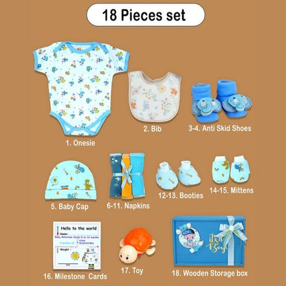 Blue Joy Newborn Hamper 0-12 Months