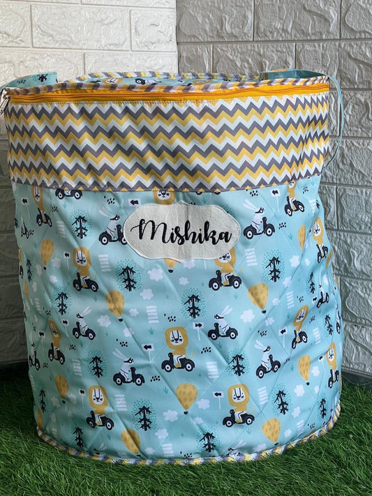 Colorful kids toy bag