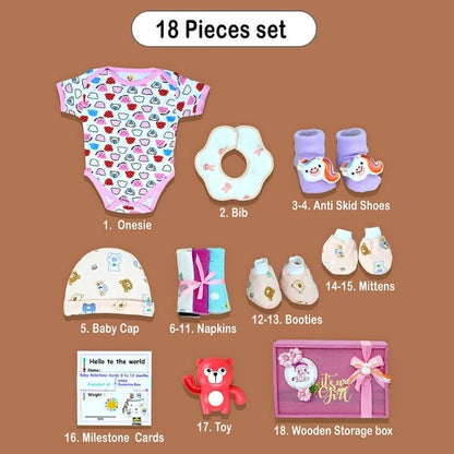 Pink Blush Newborn Hamper 0-12 Months