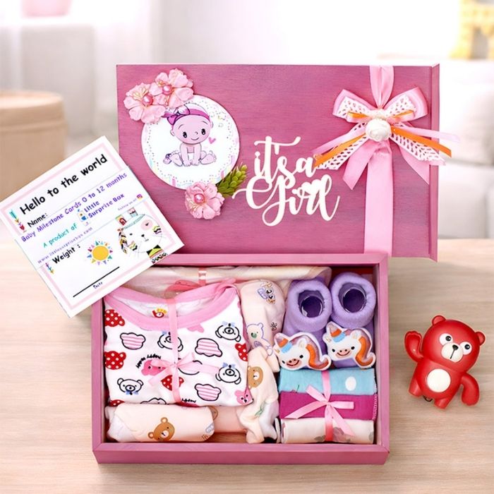 Pink Blush Newborn Hamper 0-12 Months