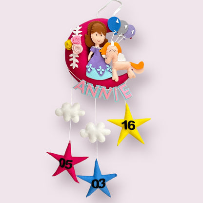 Moon Wall Hanging for kids