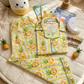 Pineapple Peekaboo Full Sleeves Nightsuit