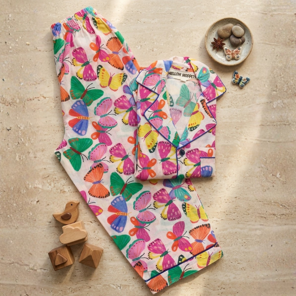Butterfly Nest Full Sleeves Nightsuit
