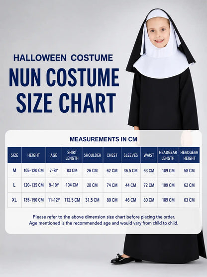 Baby Nun kids' Halloween costume