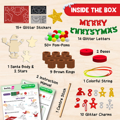 Smartivity Christmas Craft Kit STEM Toy for Kids 4+