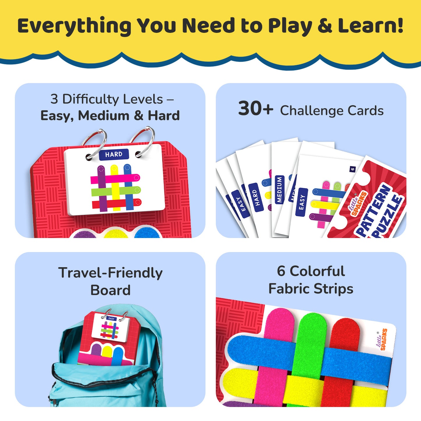 Smartivity Pattern Puzzle STEM Toy for Kids 4+