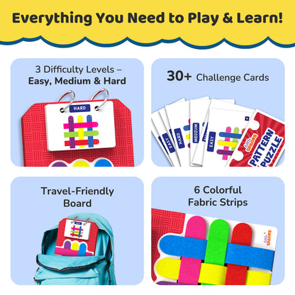Smartivity Pattern Puzzle STEM Toy for Kids 4+