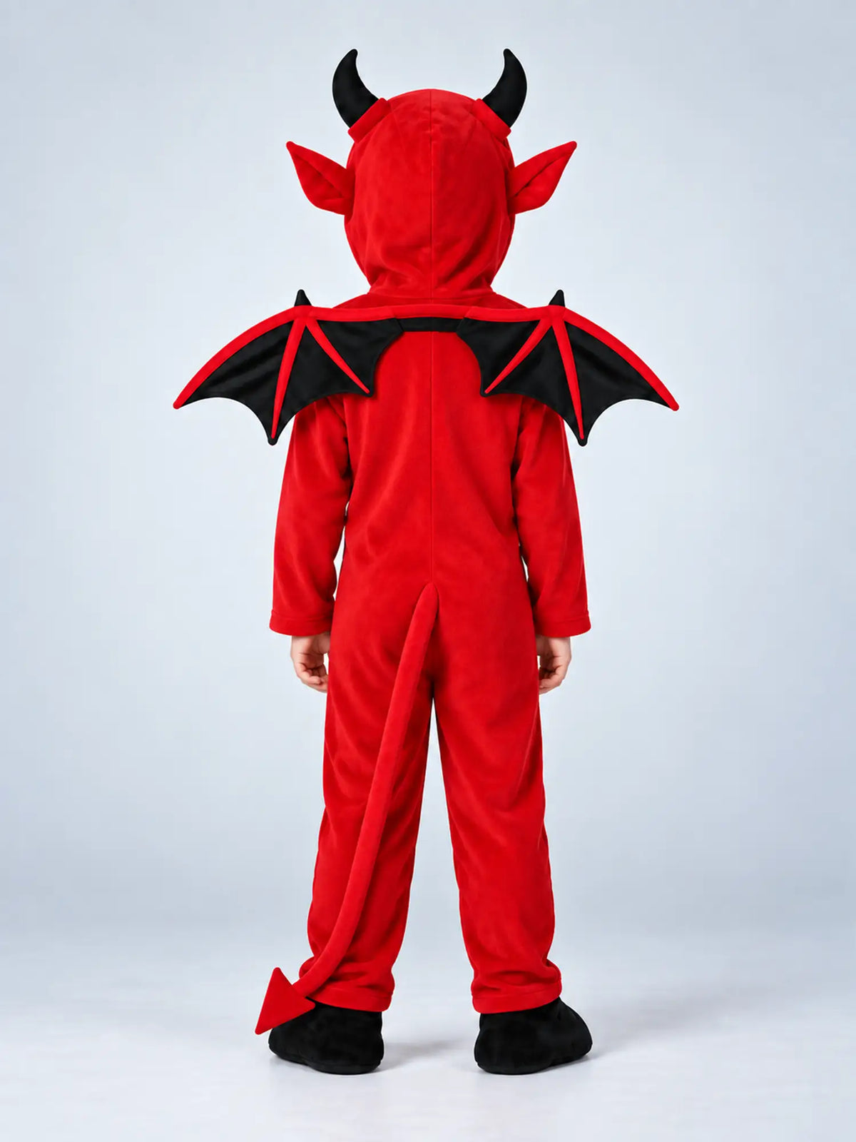 Black Red Devil kids' Halloween costume