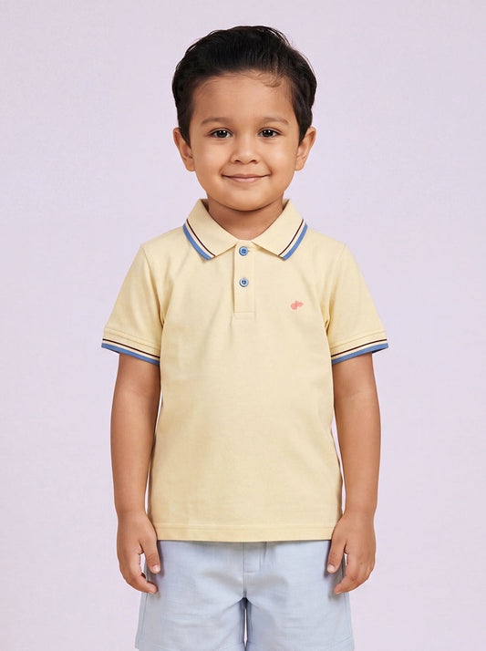 The Tennis Club Polo in Off White