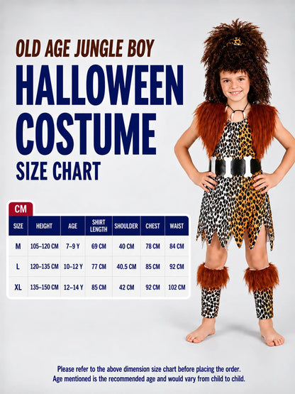 Old Age Jungle Boy kids' Halloween costume
