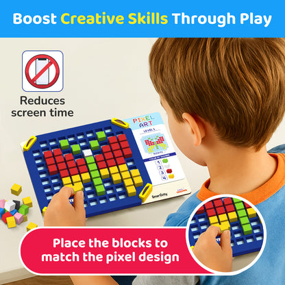 Smartivity Pixel Art STEM Toy for Kids 3+