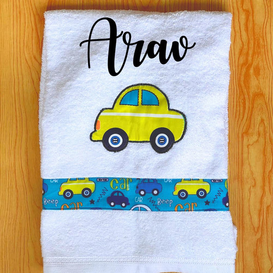 white towel for kids