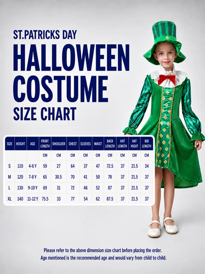 St.Patricks Day Costume for Girls kids' Halloween costume