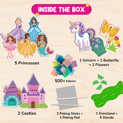 Smartivity POKE 'N' CREATE - Princess Wonderland STEM Toy for Kids 4+