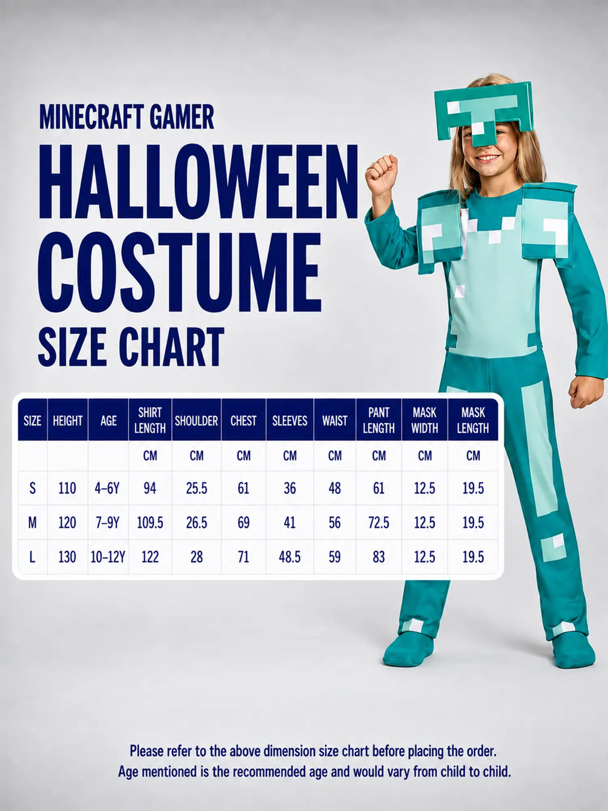 Minecraft Gamer Costume kids' Halloween costume