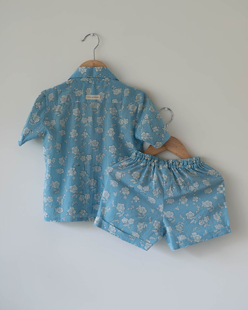 Boogie co-ord set in powder blue