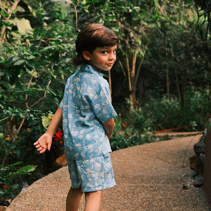 Boogie co-ord set in powder blue