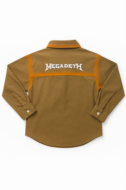 Megadeth × DankType Kids’ Rock Button-Up Shirt