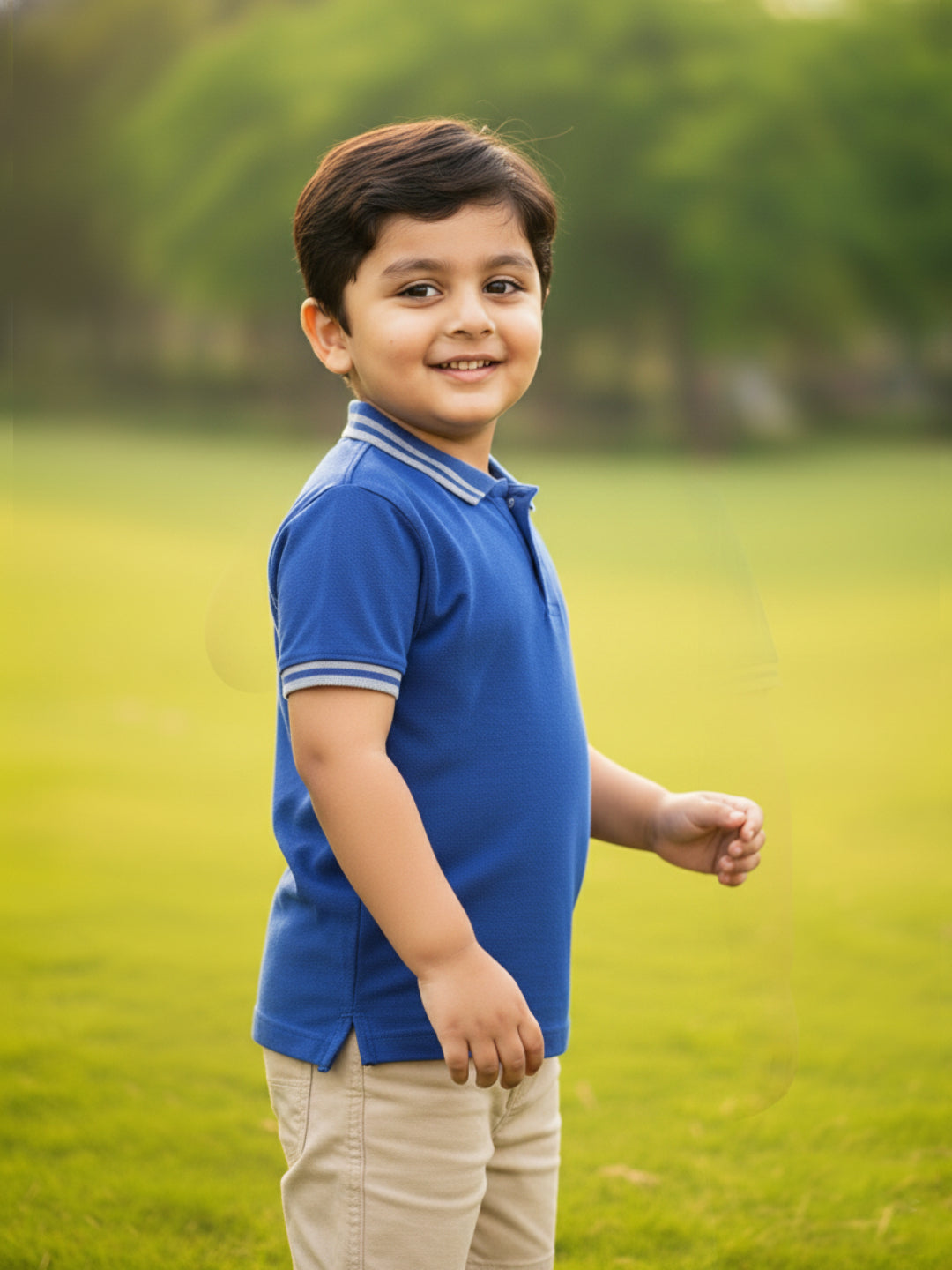 The Classic Little Polo in Royal Blue