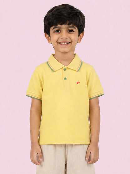The Tennis Club Polo in Yellow