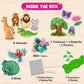 Smartivity POKE 'N' CREATE - Jungle Animal Kingdom STEM Toy for Kids 4+
