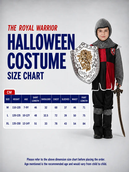 The Royal Warrior kids' Halloween costume