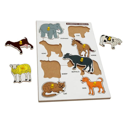 Domestic Animal Puzzle Puzzle