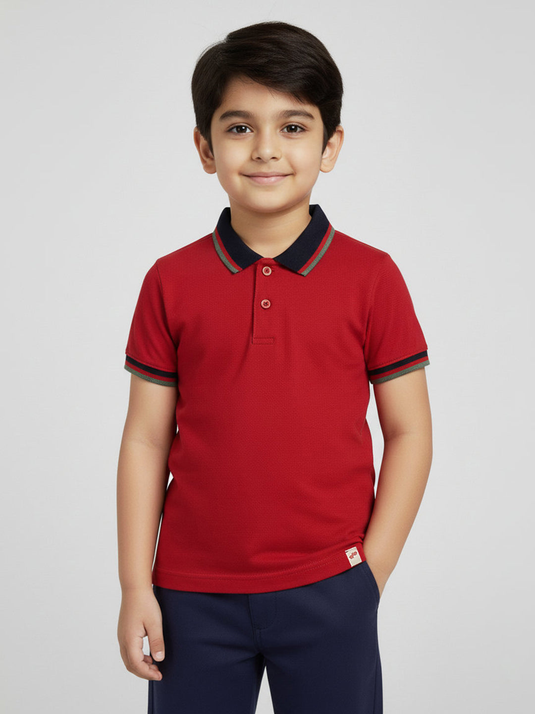The Classic Little Polo in Red