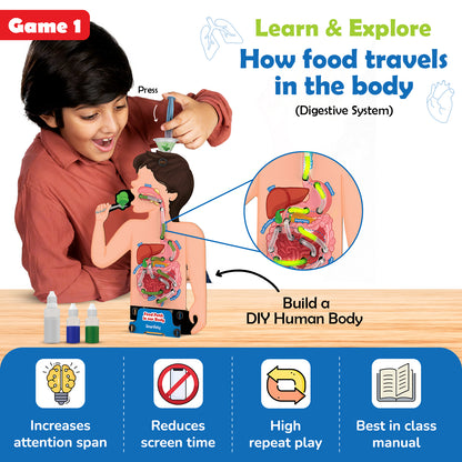 Smartivity Food Body & Nutrition STEM Toy for Kids 6+