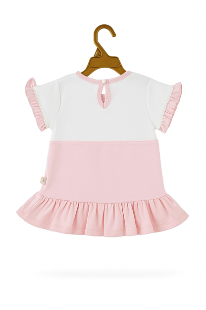 Hello Summer Watermelon Ruffle Top & Diaper‑Cover Set