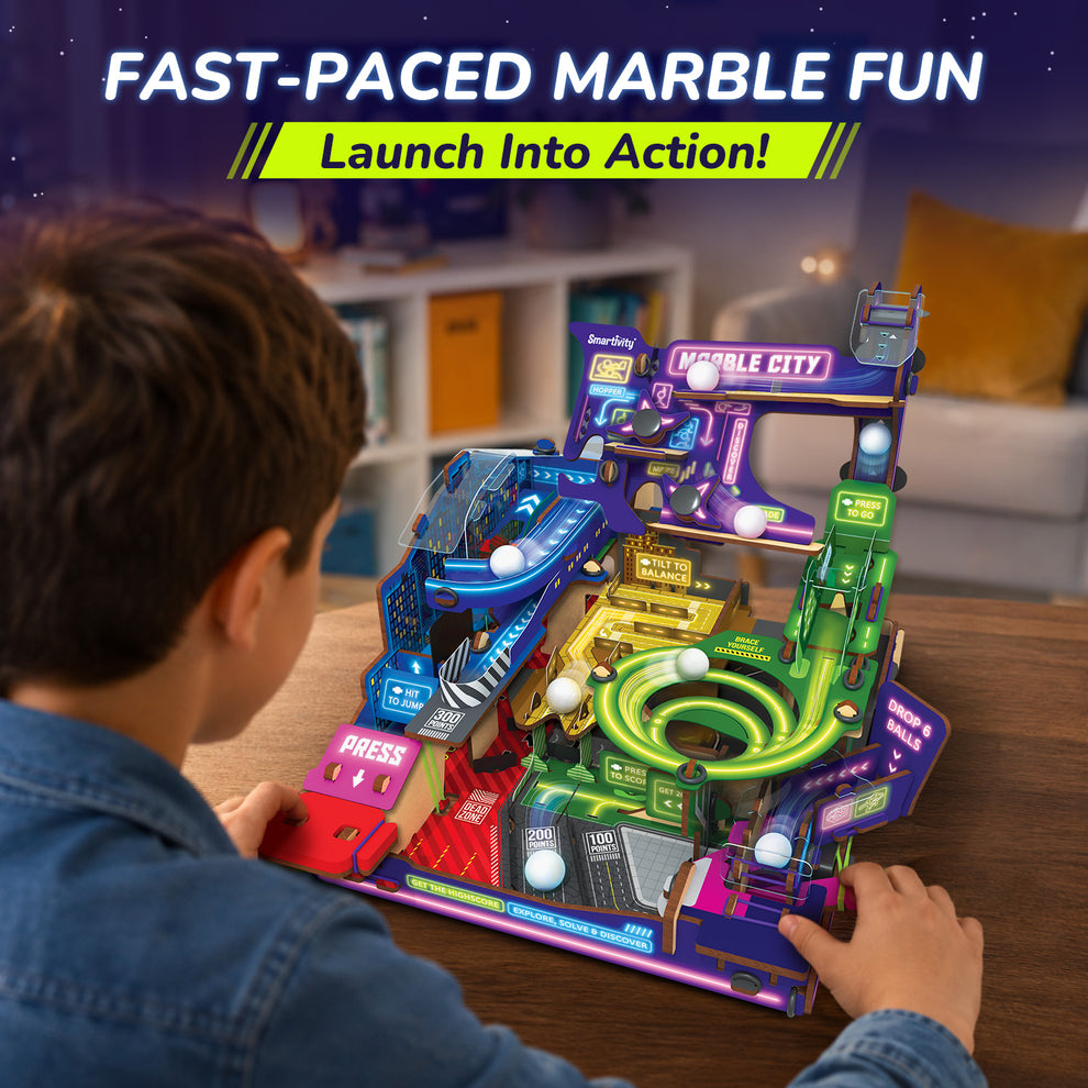 Smartivity Ultimate Marble City STEM Toy for Kids 8+